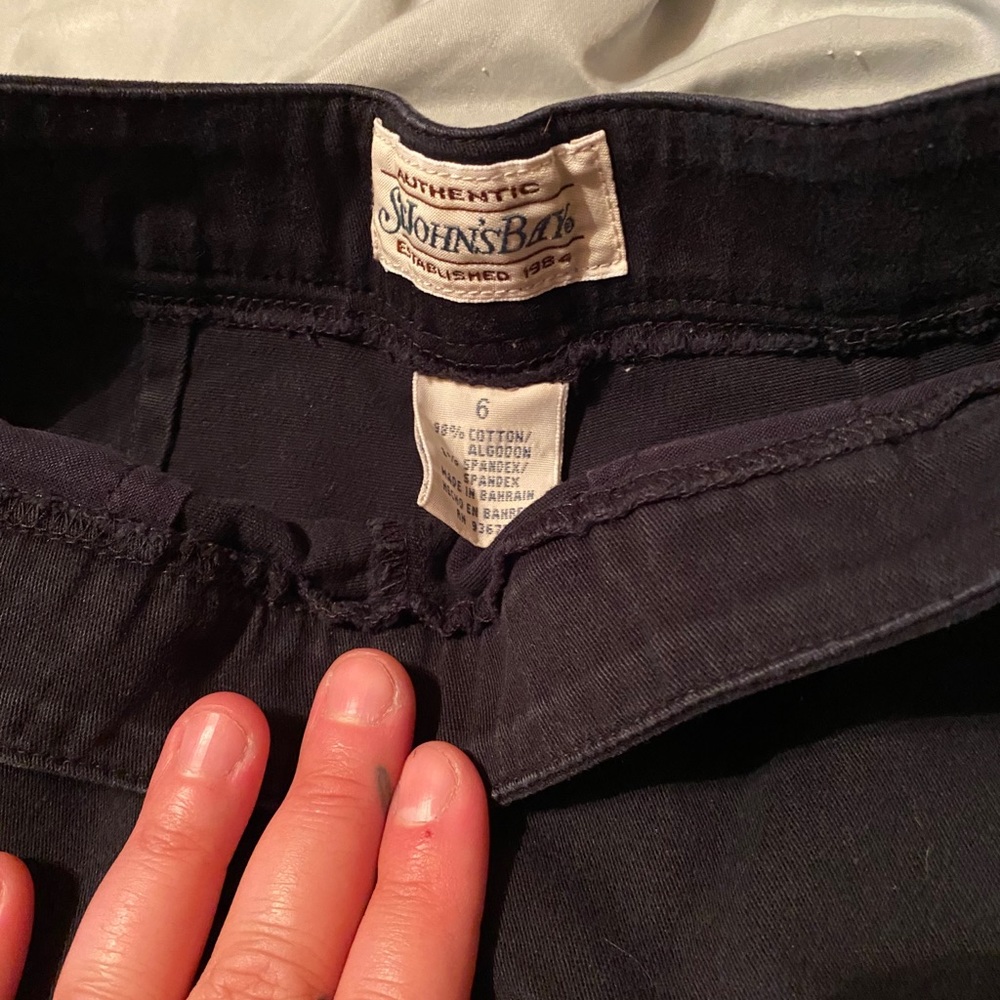 *SOLD*- St. John’s Bay faded high waisted shorts